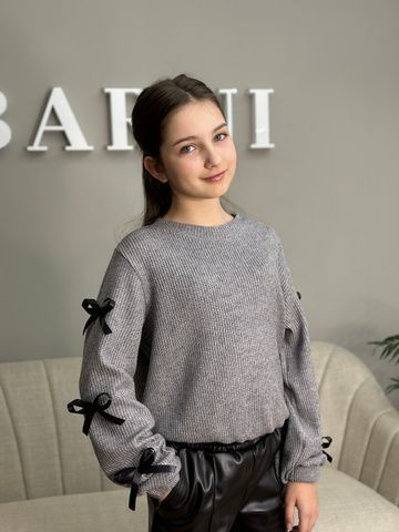 Светр В'язка з Бантиками, Графіт