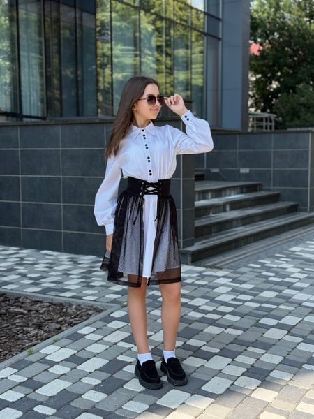 Сукня Емілі + корсет зі спідницею сітка