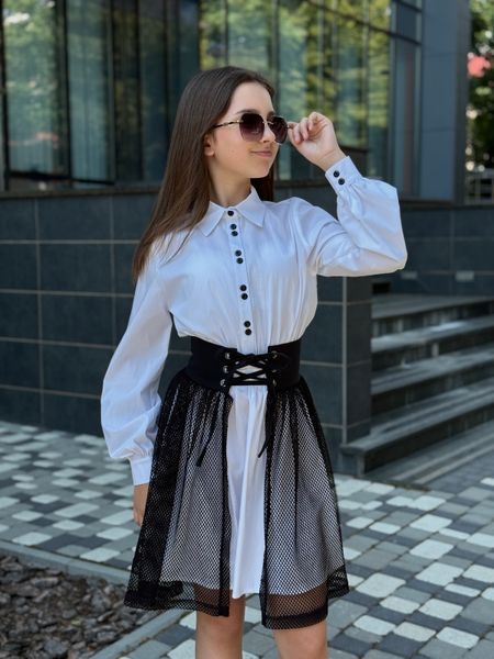 Сукня Емілі + корсет зі спідницею сітка