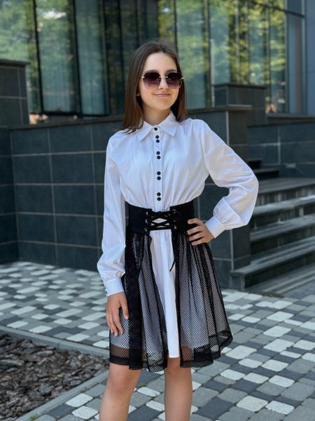Сукня Емілі + корсет зі спідницею сітка