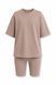 Футболка Oversize + велосипедки Кулір, Мокко